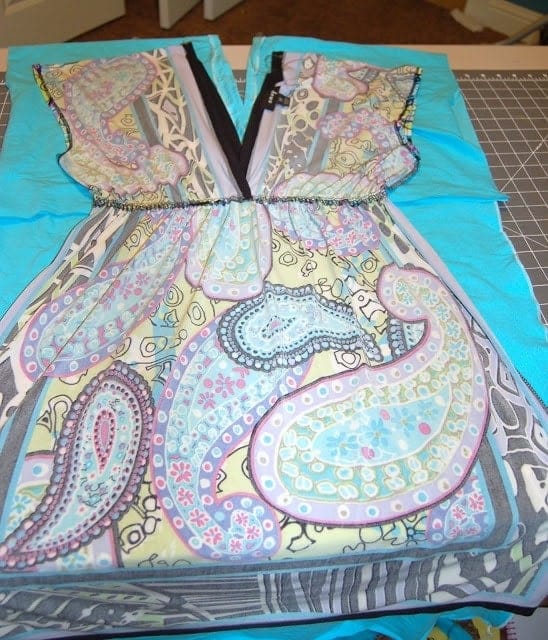 Patternless dress for Mom