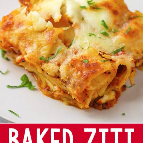 Baked Ziti Recipe (lightened up) Scattered Thoughts of a Crafty Mom
