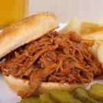 Dr Pepper Barbeque pulled pork.