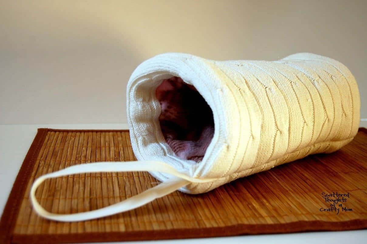 Hand Warming Muff Tutorial Scattered Thoughts of a Crafty Mom by