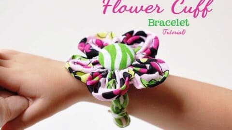 Image for Flower Cuff Bracelet and Tutorial