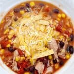 qick and easy chicken tortilla soup