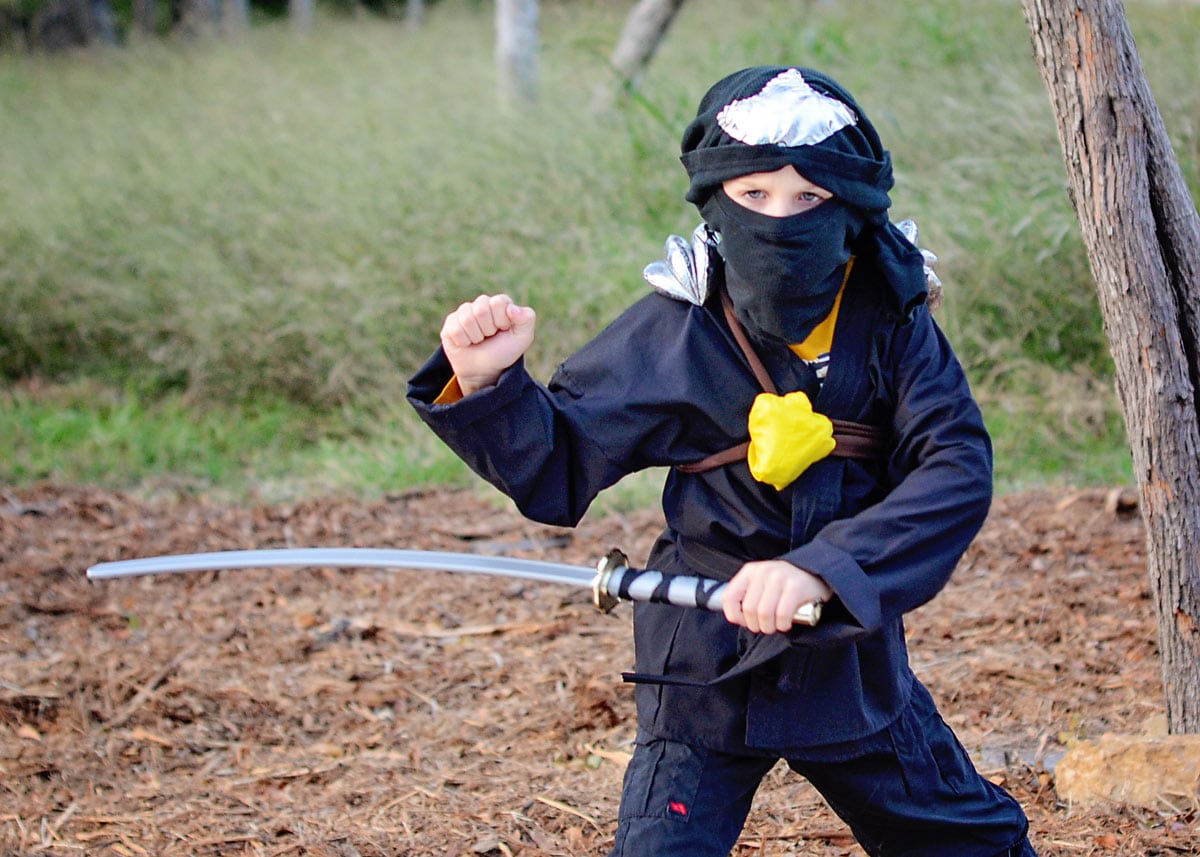 ninja costume tutorial