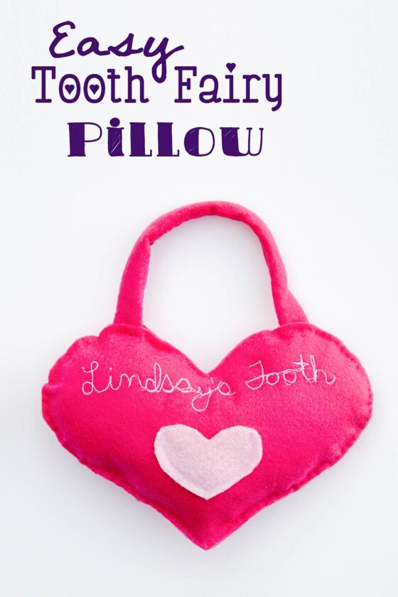 Tooth Fairy Pillow Tutorial Scattered Thoughts of a Crafty Mom by