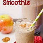 Apple Pie Smoothie Recipe (lightened up)