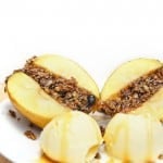 Baked apples with with Oatmeal Cookie Crust recipe