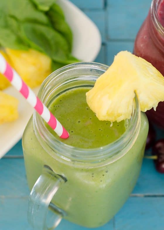 Tropical Green Smoothie (144 calories)