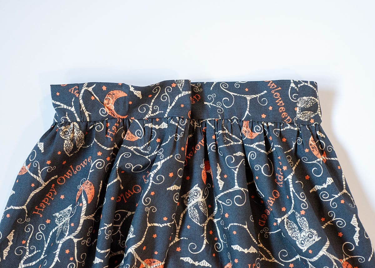 flat front skirt pattern