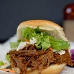 Slow Cooker Tex -Mex Barbecue Beef Sandwiches