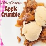 Slow Cooker Apple Crumble