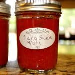 homemade Pizza sauce recipe