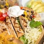 Baked Taco Salad Bowl