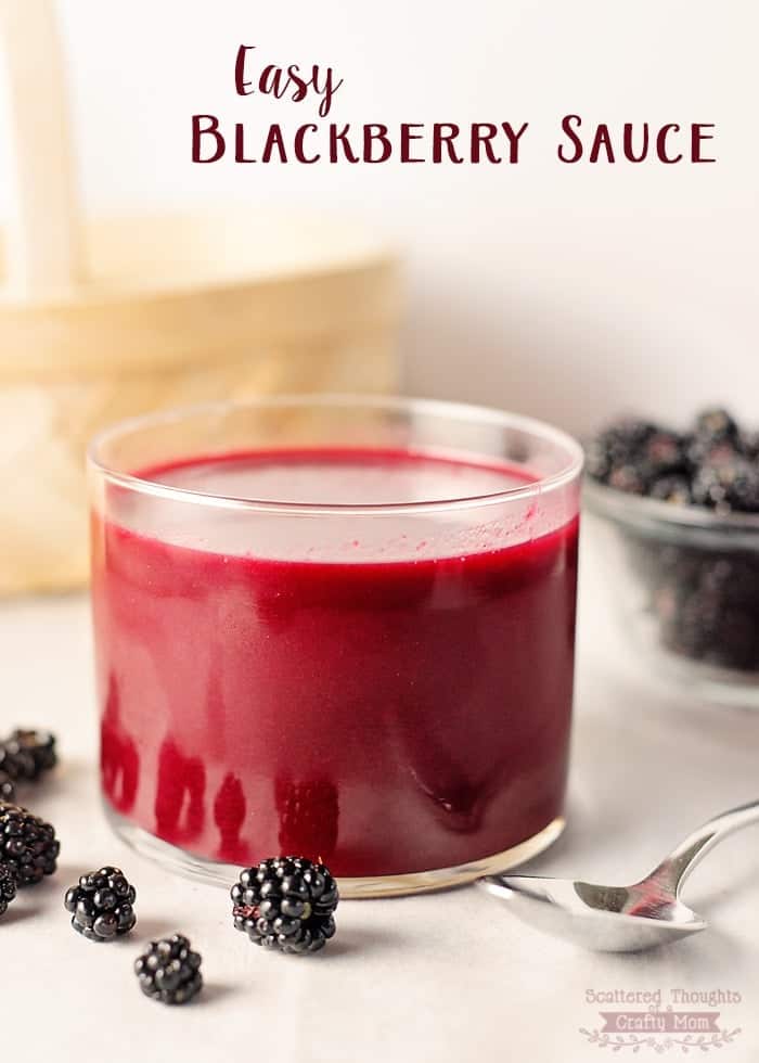 Easy Blackberry Sauce
