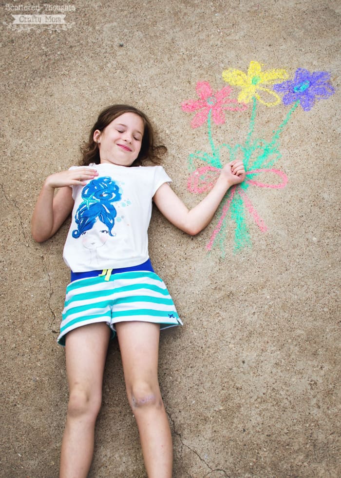 Get Creative 10 Fun Sidewalk Chalk Ideas Scattered Thoughts Of A