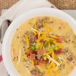 Slow Cooker Corn and Sausage Chowder