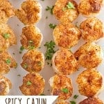 Spicy Cajun Baked Shrimp
