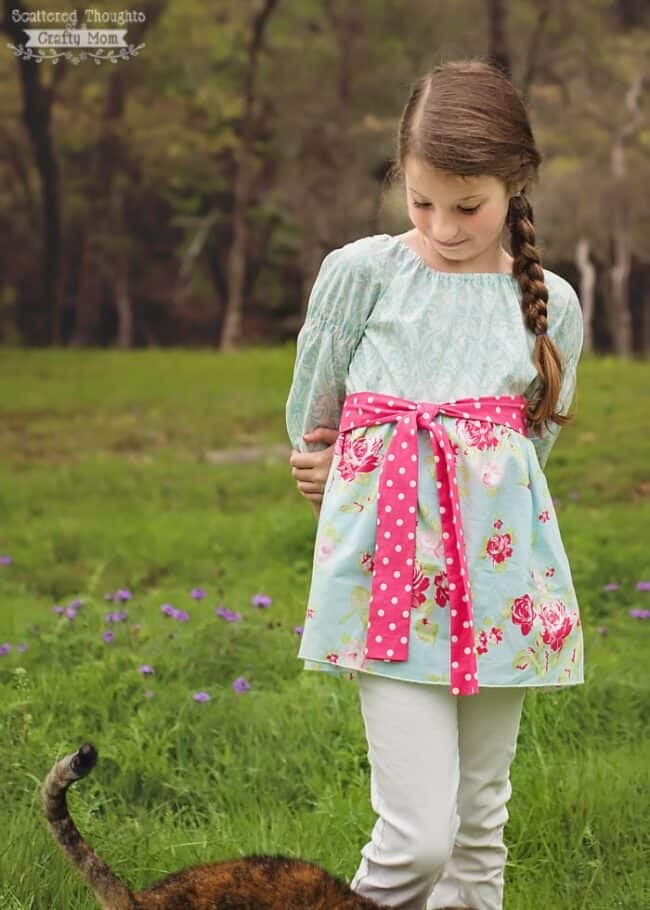 Peasant Dress Pattern Update now in size 10 Scattered Thoughts of a