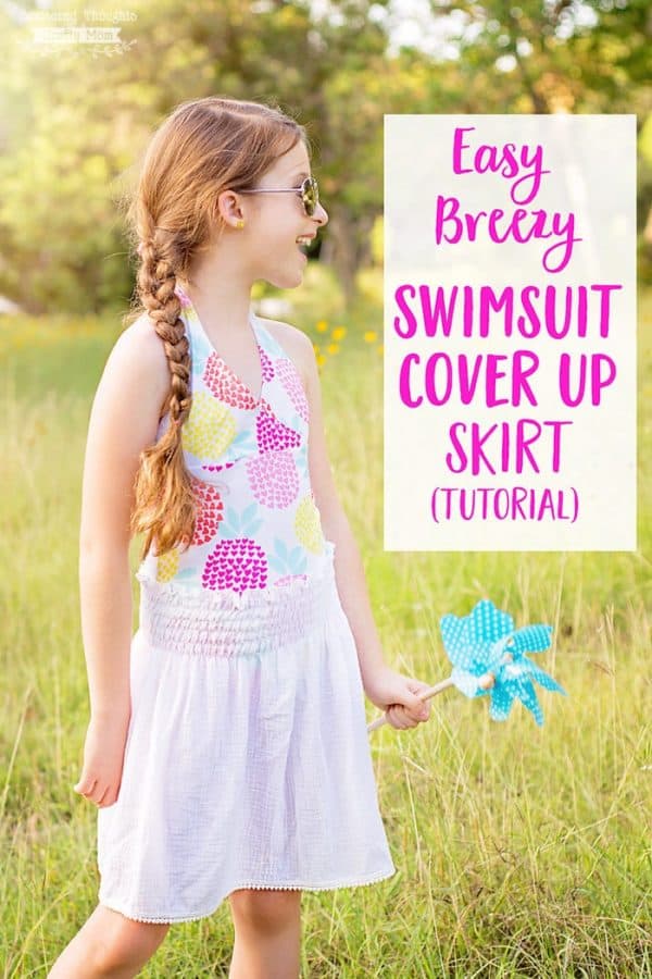 Easy Swimsuit Cover Up Skirt Scattered Thoughts of a Crafty Mom by