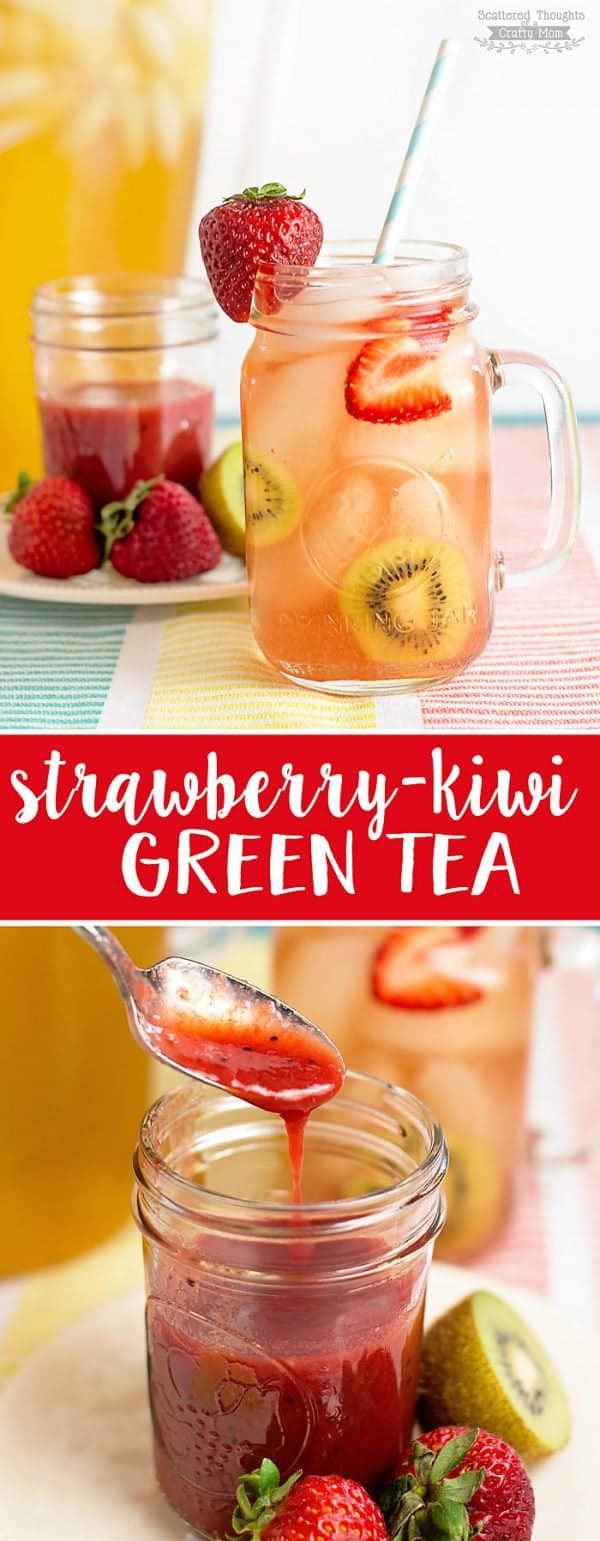 DIY Strawberry Kiwi Green Tea Recipe