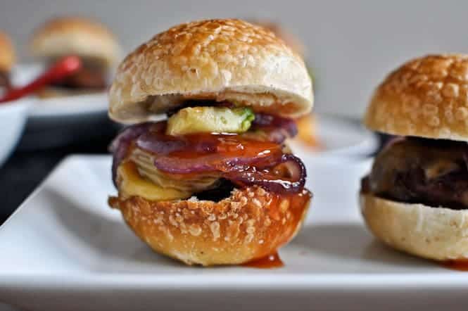 Peaky Sliders  The popular game day food from the US is very different  from the endless burger options everyone knows. It rules out the fear of  making a bad choice by