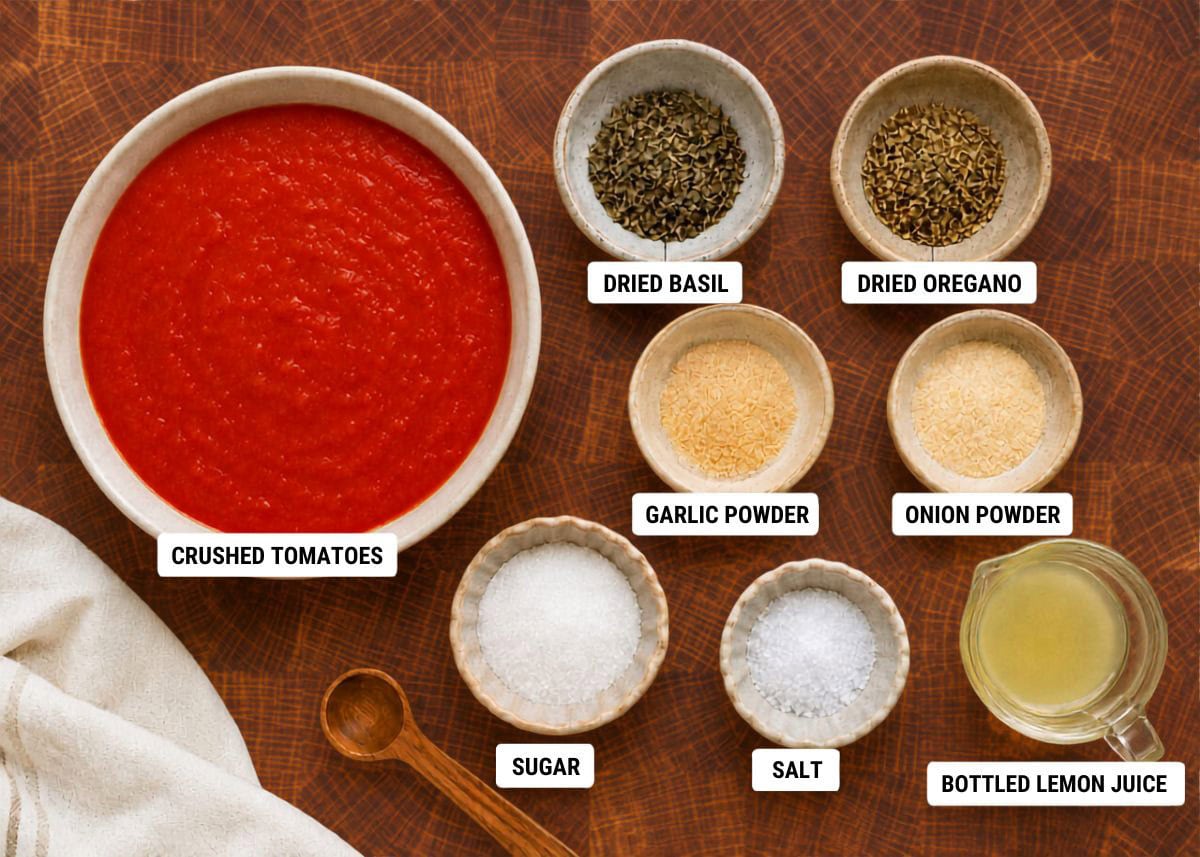 pizza sauce ingredients