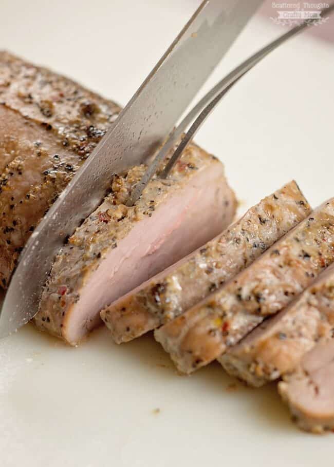 Apple, Pear and Toasted Walnut Salad w/ Pork Tenderloin