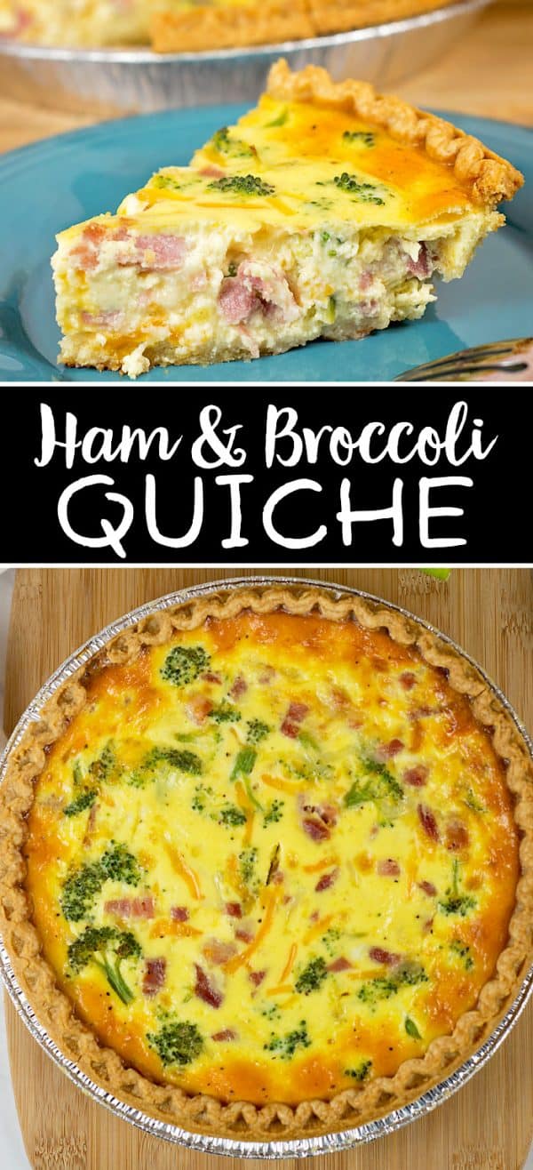 Ham and Broccoli Quiche Recipe