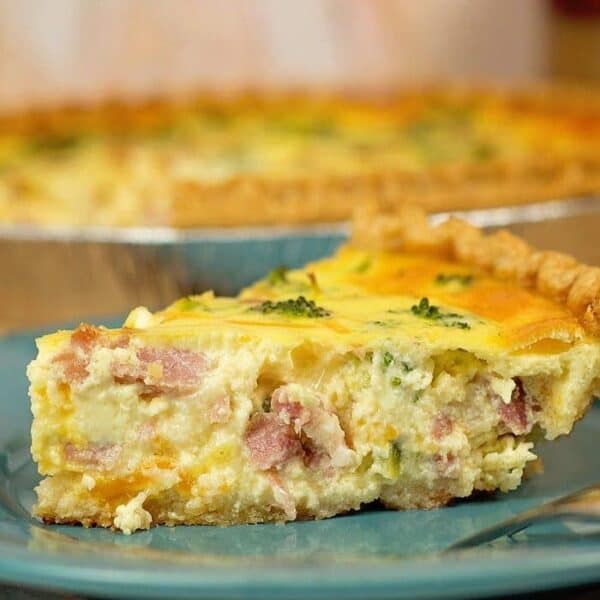 Ham and Broccoli Quiche Recipe