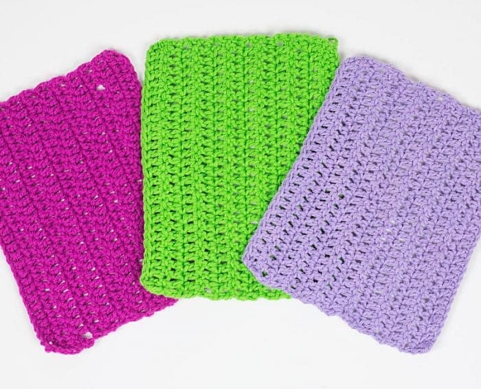 DIY Reusable Cleaning Cloths (+ Free Crochet Pattern) Scattered