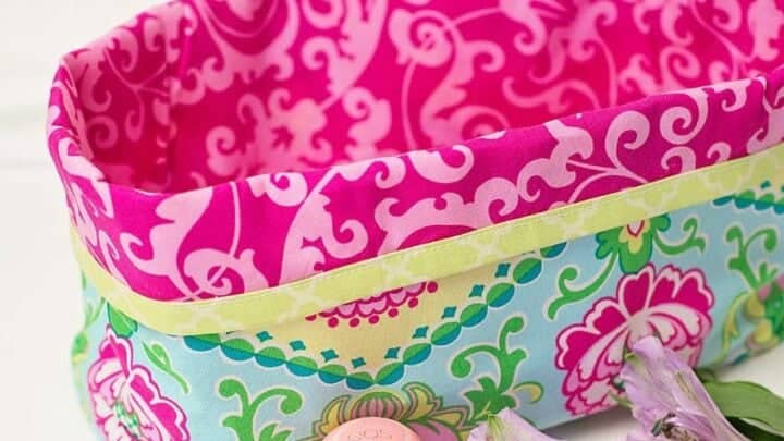 How to make a Fabric Basket