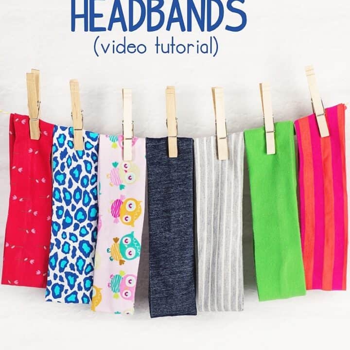 Easy Elastic Headband Tutorial Scattered Thoughts of a Crafty Mom by