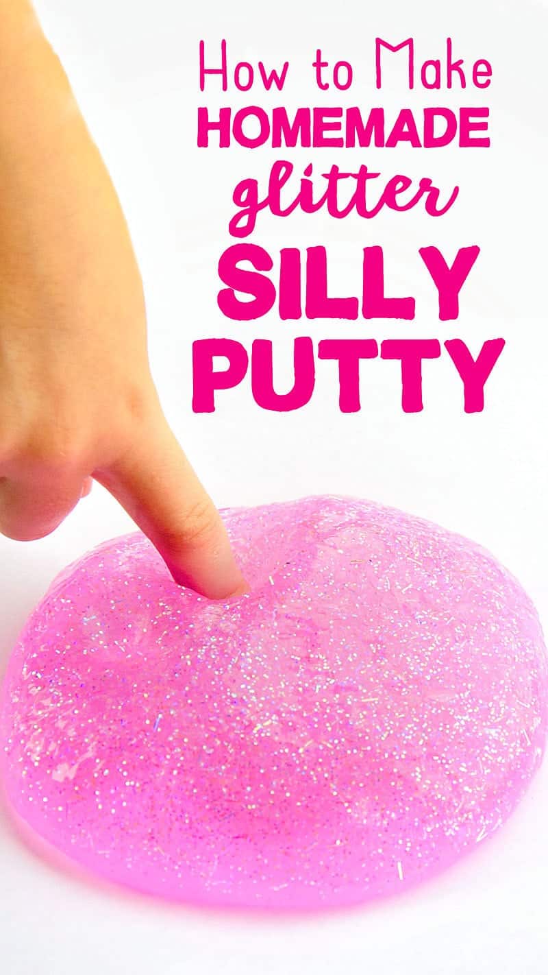 How to Make Homemade Silly Putty Scattered Thoughts of a Crafty Mom