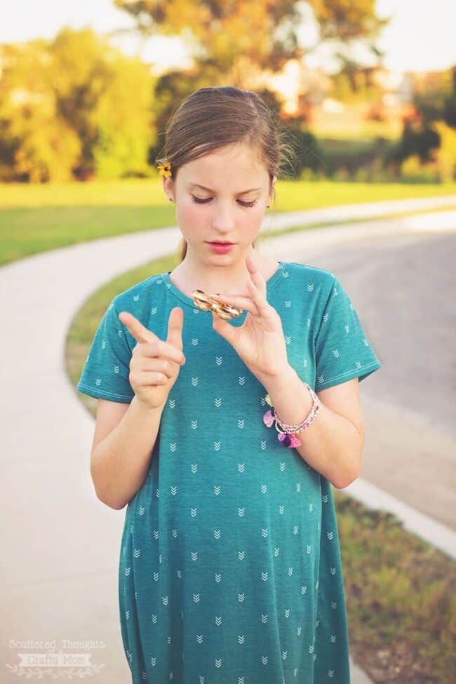 Perfect T-Shirt Dress Pattern and Tutorial (free pdf sewing pattern sz