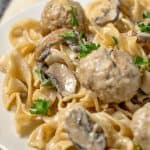 One Pot Meatball Stroganoff (20 minute meal)