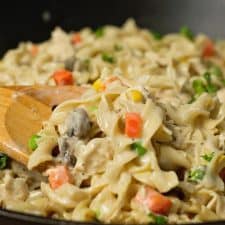 Creamy Chicken Noodle Skillet-image