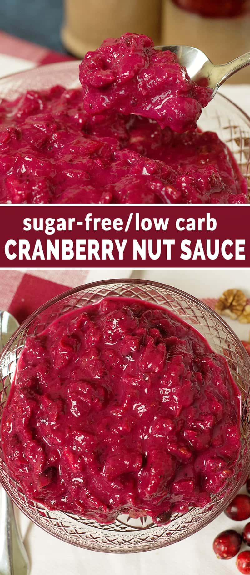 Sugar Free Low Carb Cranberry Sauce Recipe