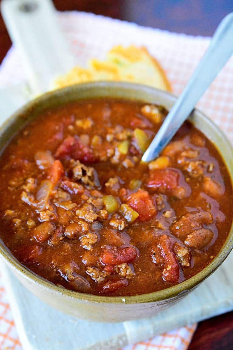 Slow Cooker Beef Chili Recipe