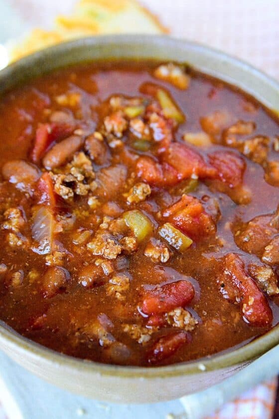 Slow Cooker Beef Chili Recipe