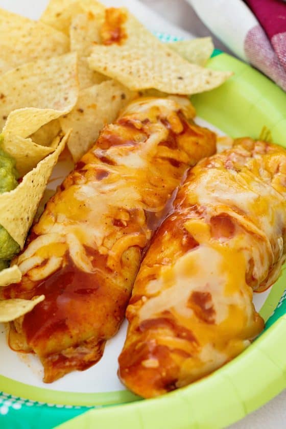 Quick and Easy Skillet Enchiladas (Stove Top or Campfire Recipe)