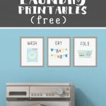 Free Wash Dry Fold Printable for your Laundry Room! - Scattered ...