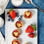mini strawberry pies