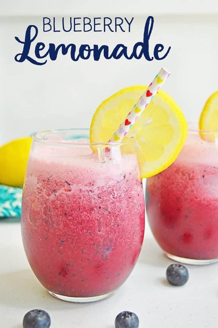 Easy Blueberry Lemonade Recipe Scattered Thoughts of a Crafty Mom by