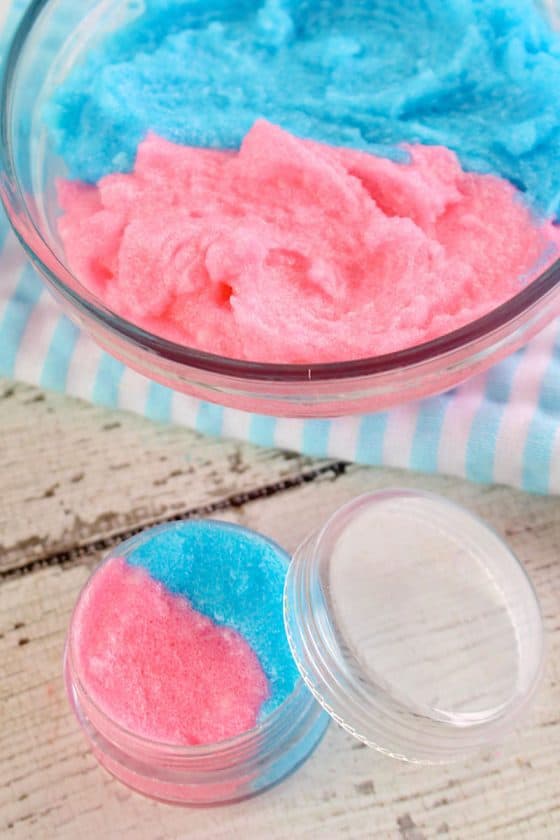 DIY Cotton Candy Sugar Lip Scrub Scattered Thoughts of a Crafty Mom