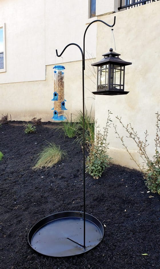Make a Bird Seed Catcher for your Bird Feeder & Keep the Area Weed Free