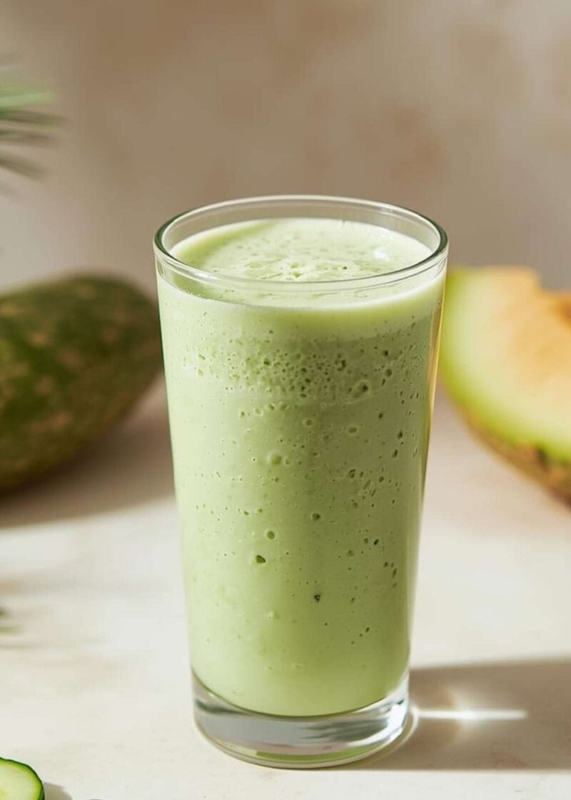 Cucumber Melon Smoothie (88 calories)