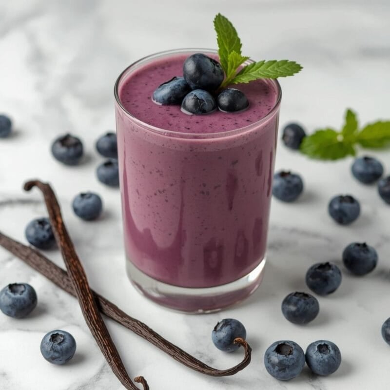Blueberry Vanilla Smoothie