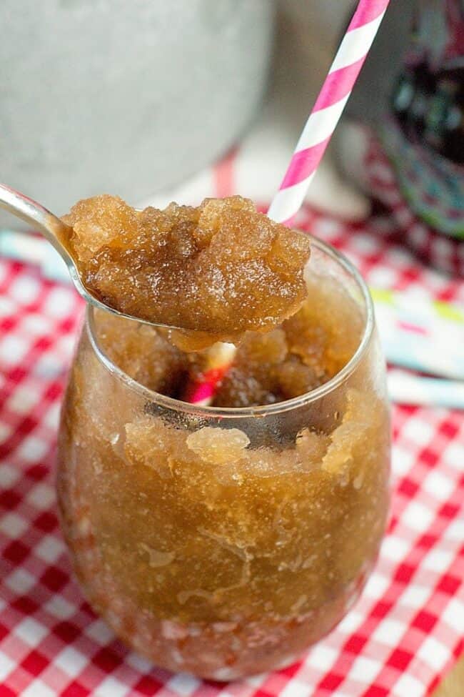 How to make a Frozen Coke Slushie Scattered Thoughts of a Crafty Mom