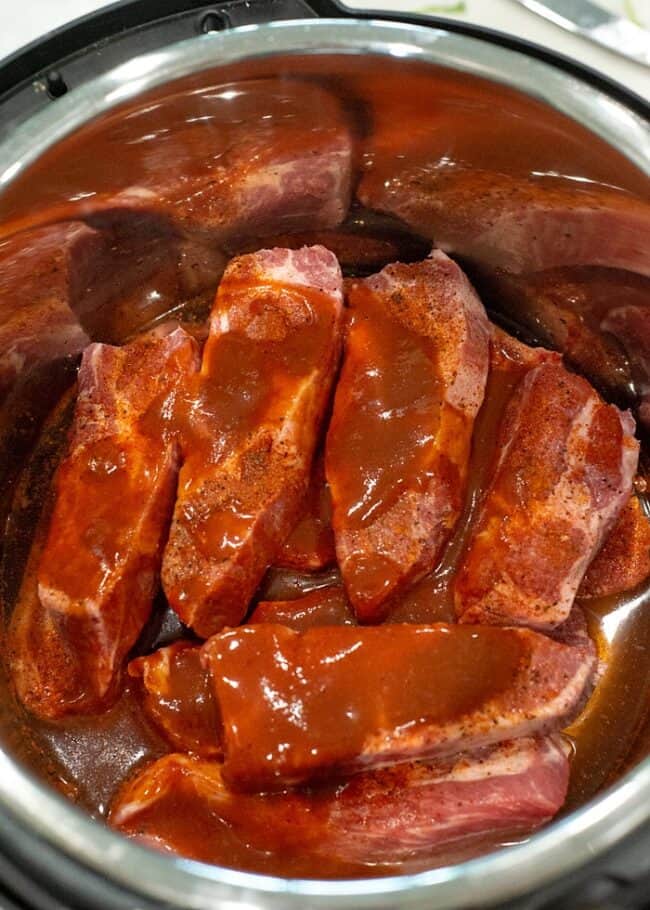 Pressed Pork Ribs Pressure Cooker Pork Ribs Recipe - Scattered Thoughts of a Crafty Mom ...