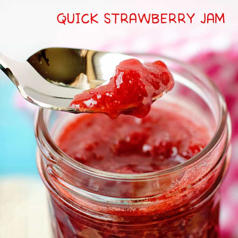 easy strawberry jam recipe with no pectin