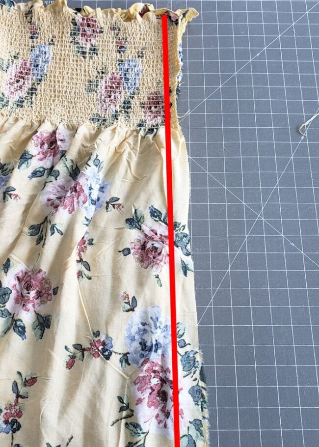 Make a No Pattern Sundress with Pre Shirred Fabric Scattered Thoughts